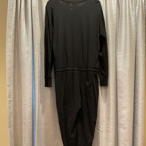 Philanthropy Henley Jumpsuit with Tie Waist - Picture 2 of 7